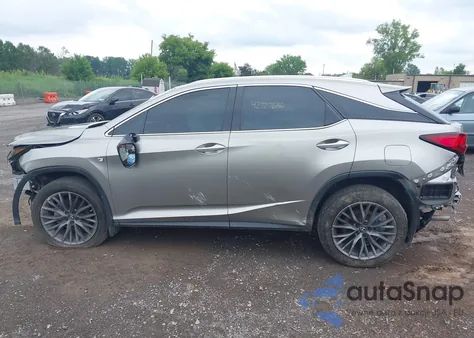 2022 Lexus Rx F Sport Appearance из США, поврежденный, VIN 2T2SZMDA4NC310007